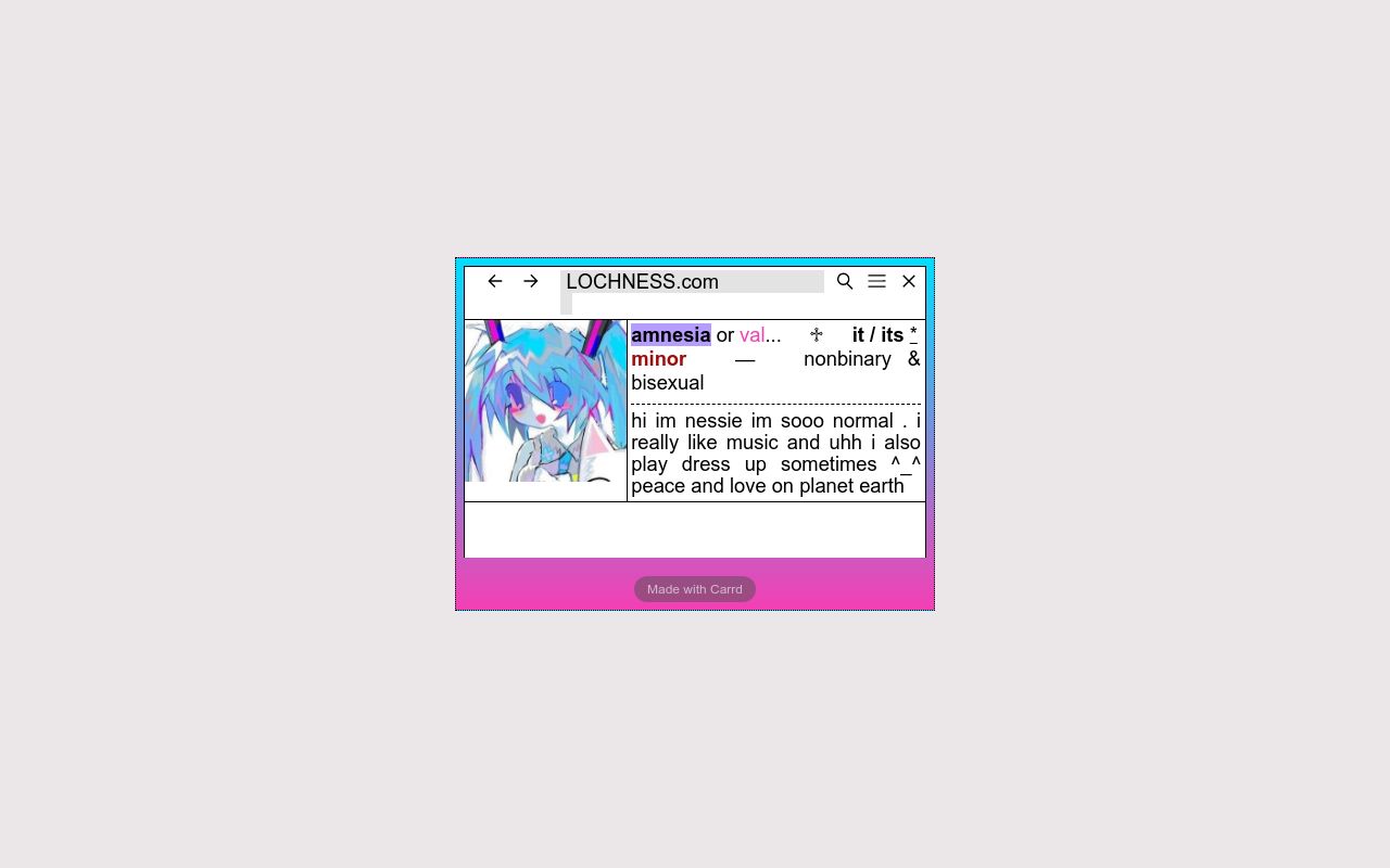 Carrd profile picture for @wrists
